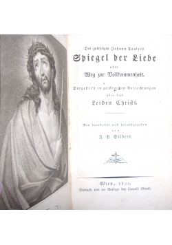 Spiegel der Liebe oder Weg zur Vollkommenheit, 1824 r.