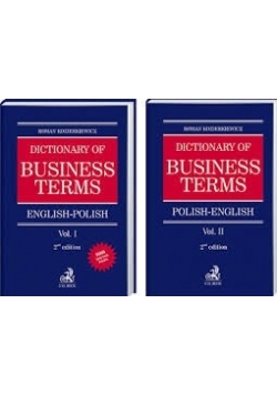 Dictionary Of Business Terms Englisch-Polish,Polsch-English Vol I-II