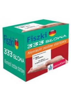 Fiszki 333 słowa Niemiecki zestaw startowy PONS