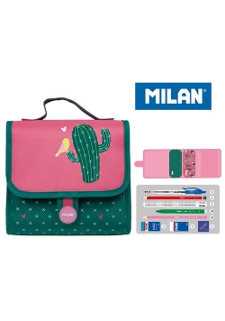 Multipiórnik Milan z 2 piórnikami Cactus