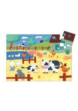 Puzzle w pudełku - Krowa