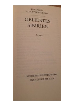 Geliebtes sibirien