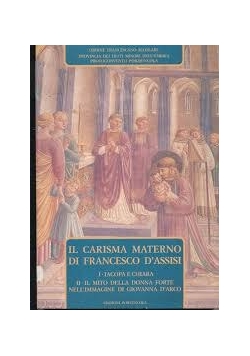 Il Carisma materno di francesco d'assisi