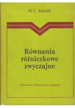 Równanie różniczkowe zwyczajne