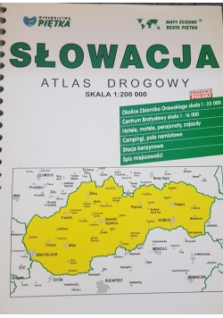 Słowacja atlas drogowy