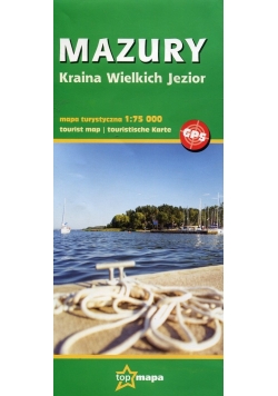 Mazury Kraina Wielkich Jezior mapa turystyczna 1:75 000, Nowa