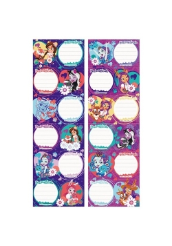 Naklejki na zeszyty Enchantims 5x25 sztuk