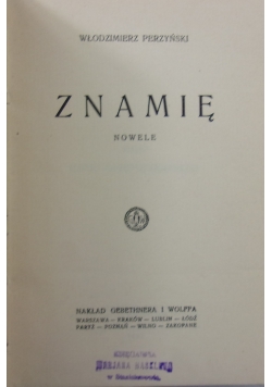 Znamię, 1927 r.