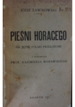 Pieśń Horacego,1920r.