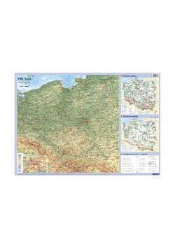 Plansza edukacyjna Polska 1:500 000