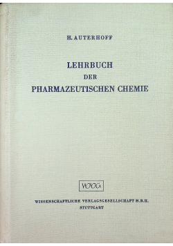 Lehrbuch der pharmazeutischen chemie