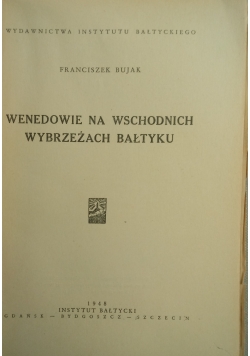 Wenedowie na wschodnich wybrzeżach Bałtyku, 1948 r.