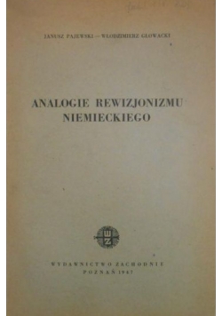 Analogie rewizjonizmu  niemieckiego, 1947 r.