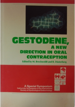 Gestodene,a new direction in oral contraceptive