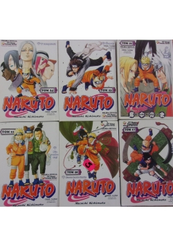 Naruto Zestaw 6 książek