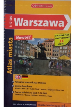 Atlas miasta Warszawa
