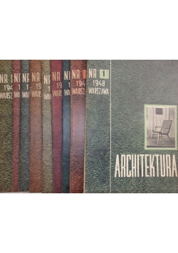 Architektura ,Nr.1-12,1948r.