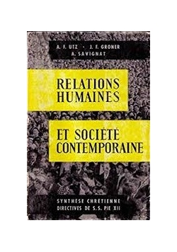 Et Societe Contemporaine tome 2