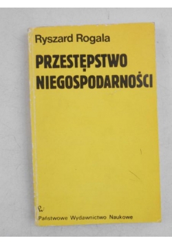 Przestępstwo niegospodarności