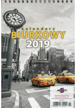 Kalendarz 2019 Biurkowy A5