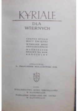 Kyriale dla wiernych