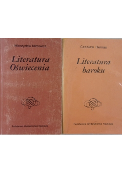 Literatura baroku / Literatura oświecenia