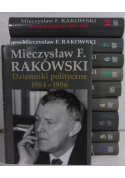 Dzienniki polityczne, tom I-X