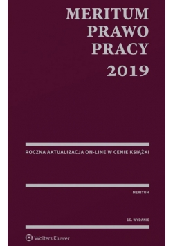MERITUM Prawo pracy 2019