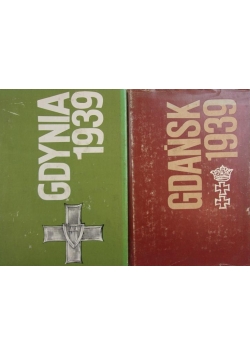 Gdańsk/ Gdynia 1939, zestaw 2 książek
