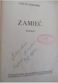 Zamieć, 1916r.
