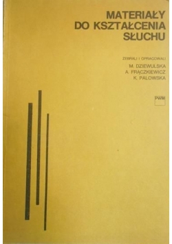 Materiały do kształcenia słuchu