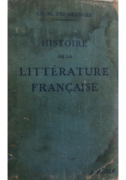 Histoire de la Litterature Francaise, 1946 r.