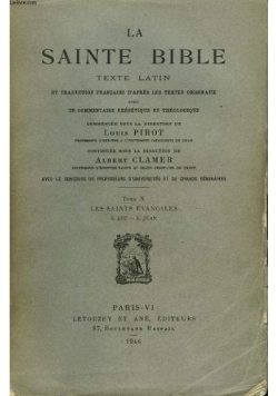 La Sainte Bible. Tome X, 1946 r.