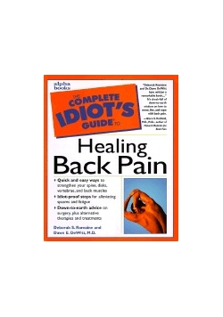 The Complete Idiot's Guide to Healing Back Pain