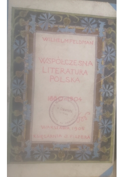 Współczesna Literatura Polska,1905r.
