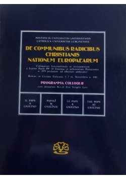 De Communibus Radicibus Christians Nationum Europaearum