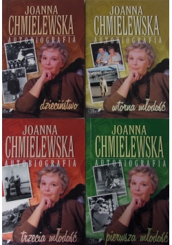 Autobiografia. Zestaw 4 książek