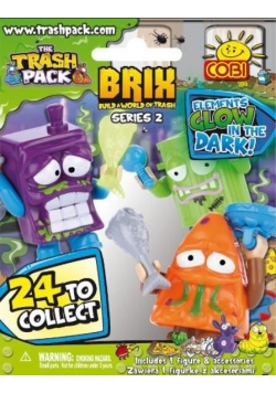 Trash Pack Śmieciak klockowy niespodzianka s2