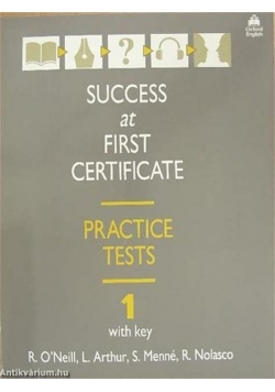 Success at first certificate