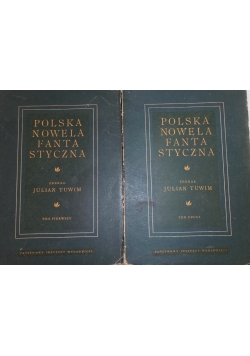 Polska nowela fantastyczna,zestaw dwóch tomów