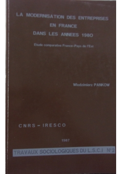 La Modernisa Des Entreprises En France Dans Les Annees 1980