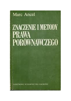 Znaczenie i metody prawa porównawczego