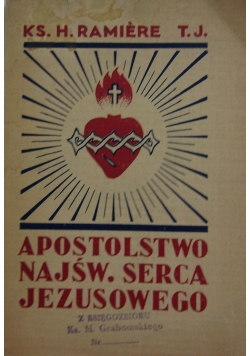 Apostolstwo Najświętszego Serca Jezusowego,1936r.