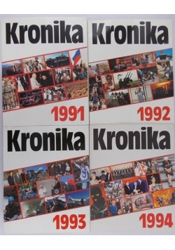 Kronika 1991/ Kronika 1992 /Kronika 1993 /Kronika 1994