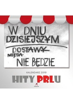 Kalendarz 2019 ścienny kwadrat Hity PRLu 2