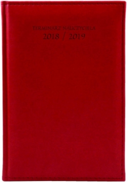 Terminarz Nauczyciela 2018/2019 A5 Vivella czer.