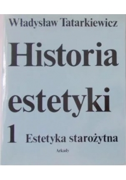 Historia estetyki T. I