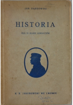 Historia dla IV Klasy Gimnazjów 1937 r.