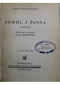 Soból i Panna 1948 r.
