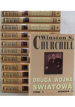 Druga Wojna Światowa  zestaw 6 tomów 1 i 2 księga